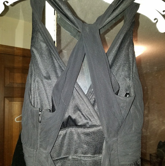 Nightway black gown - Picture 3 of 8